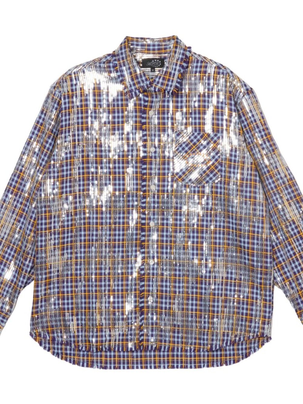 AFB Spangle Shirt (Flannel shirt with sequins)